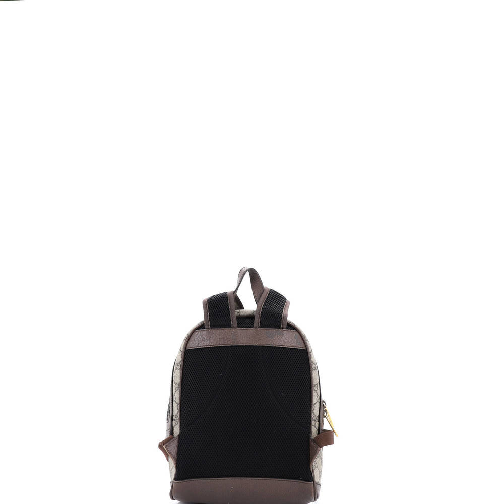 Gucci Small Ophidia Backpack GG Coated Canvas and Leather - Picture 3 of 8